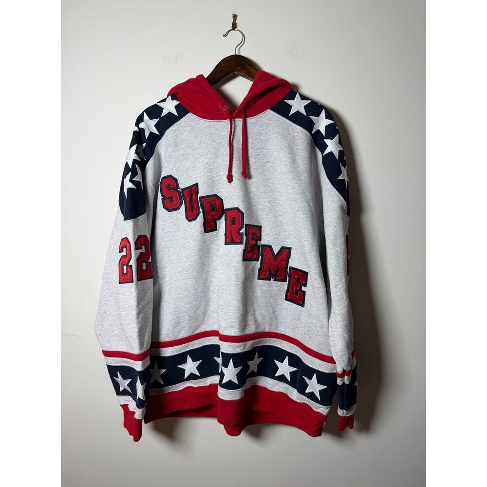 Supreme Hockey Hooded Sweatshirt